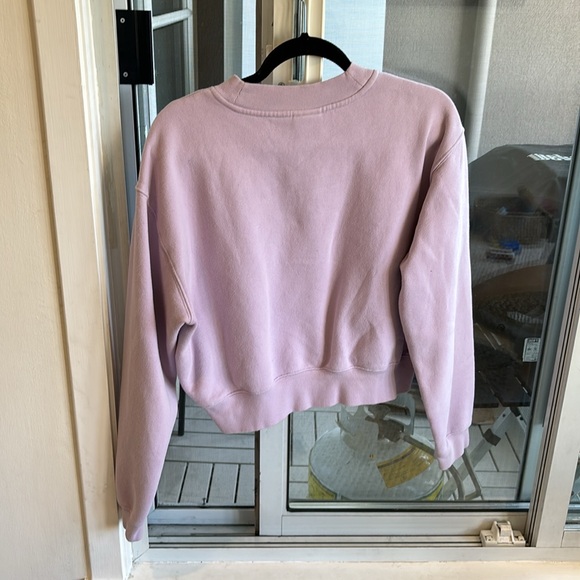 Tna/aritzia cropped sweatshirt “cozy af” - Picture 2 of 3
